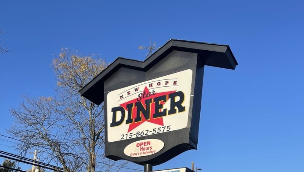 New Hope Star Diner sign.