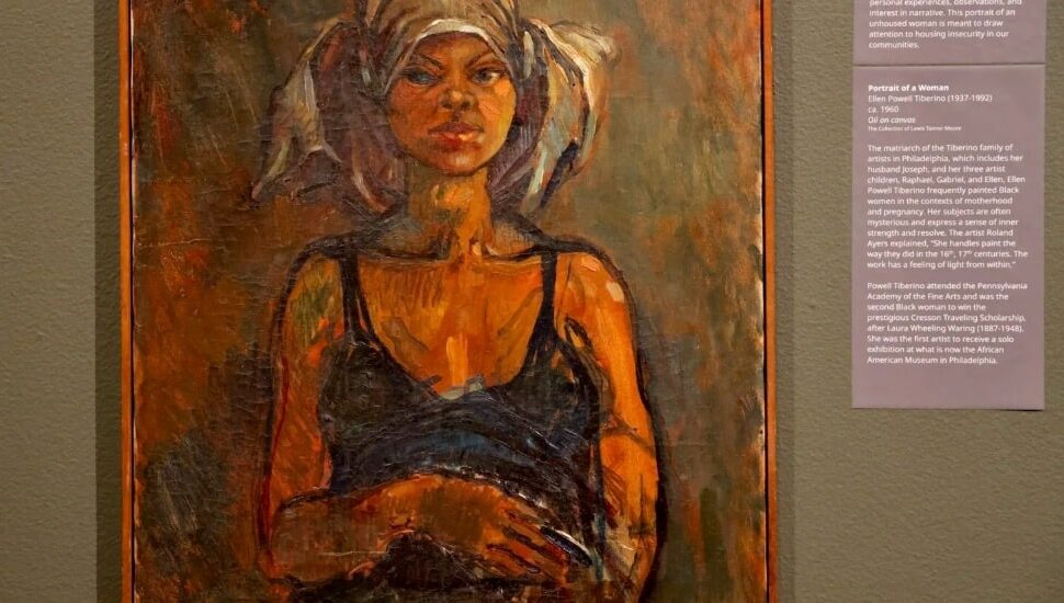 ''Portrait of a Woman'' (1960) by Ellen Powell Tiberino
