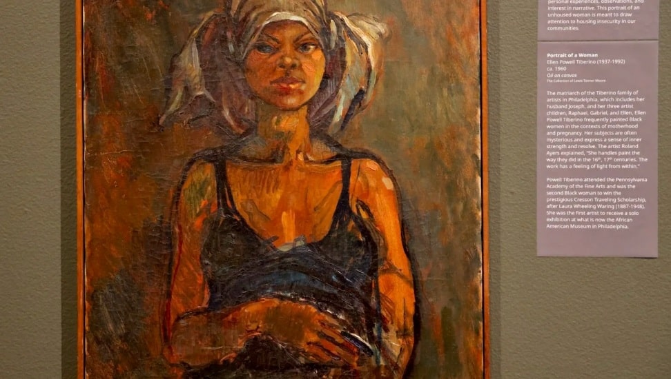 ''Portrait of a Woman'' (1960) by Ellen Powell Tiberino
