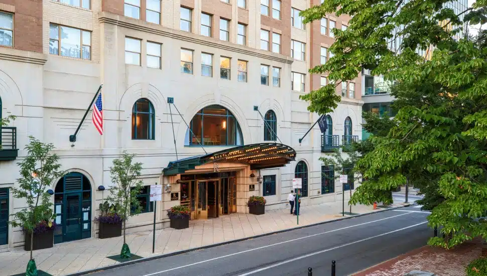 Renaissance Philadelphia Downtown Hotel exterior.