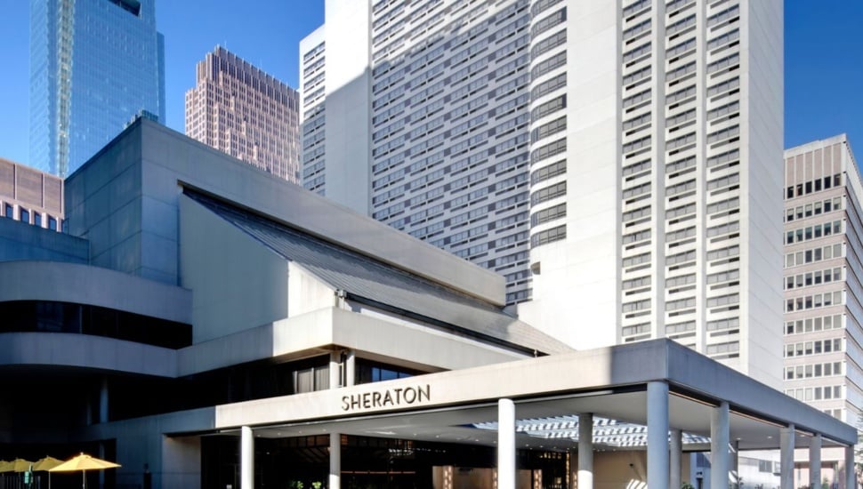 Sheraton Philadelphia Downtown exterior.