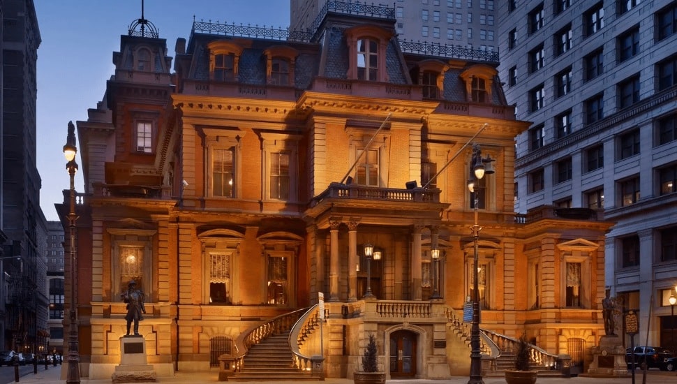 Exterior of The Union League of Philadelphia.