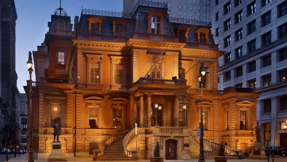 Exterior of The Union League of Philadelphia.