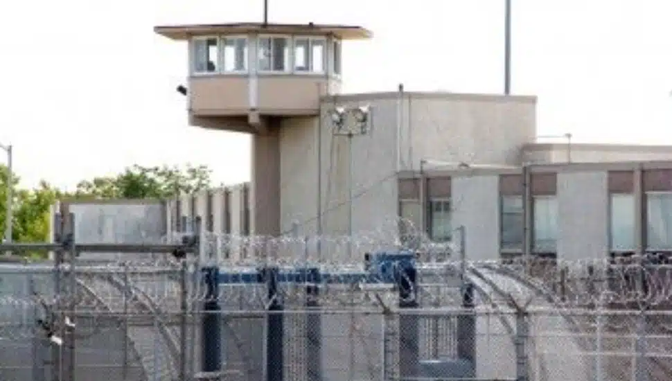 Curran-Fromhold Correctional Facility exterior.