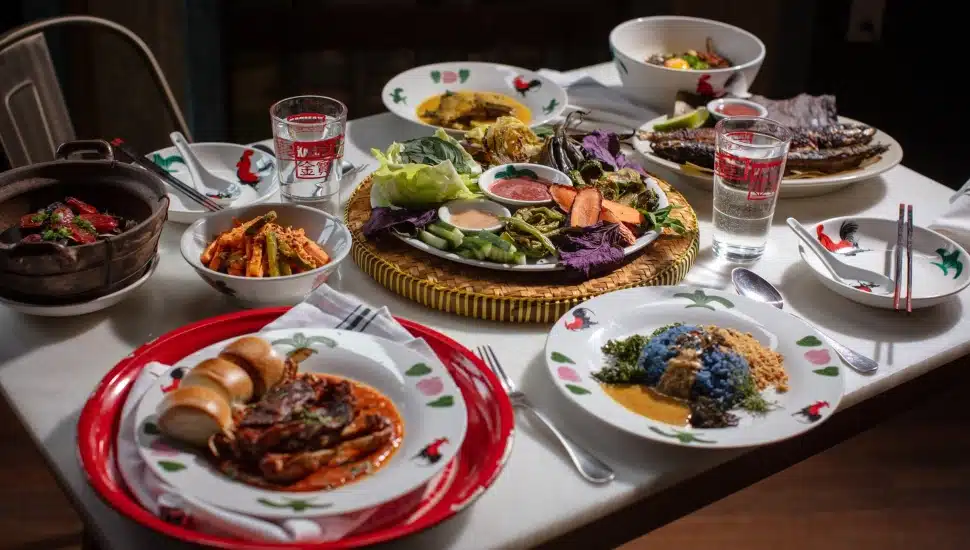 A selection of dishes from Kampar.