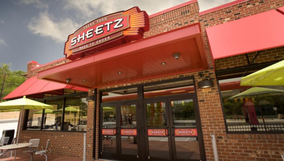 Entrance to Sheetz store.