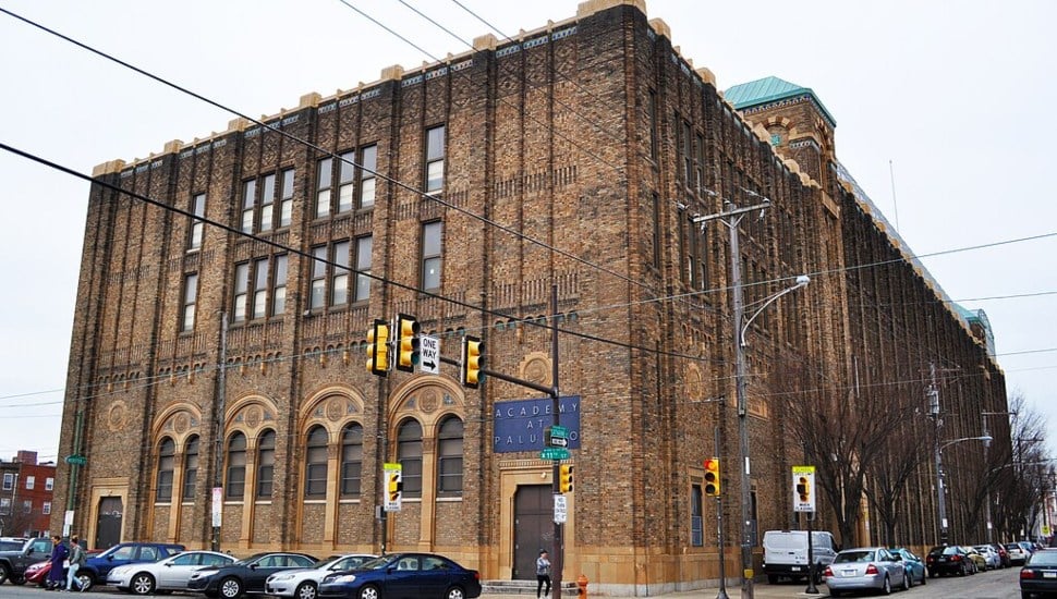 Academy at Palumbo building exterior.