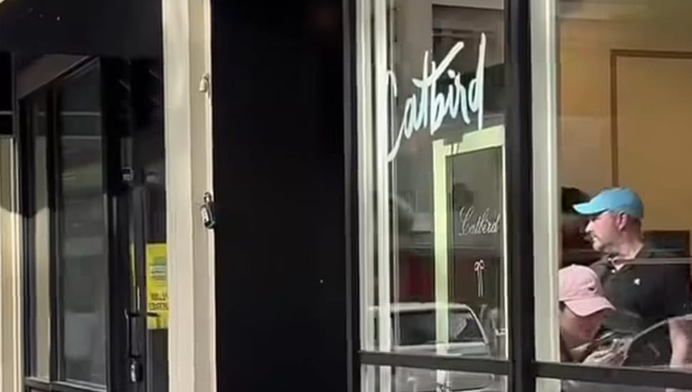 Exterior of Catbird's new location in Rittenhouse Square.