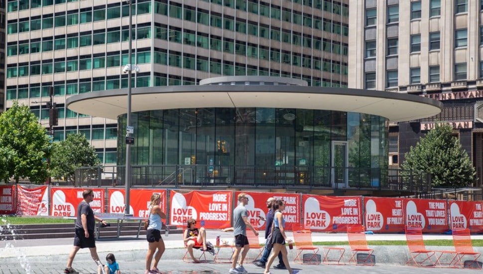 Love Park Welcome Center.