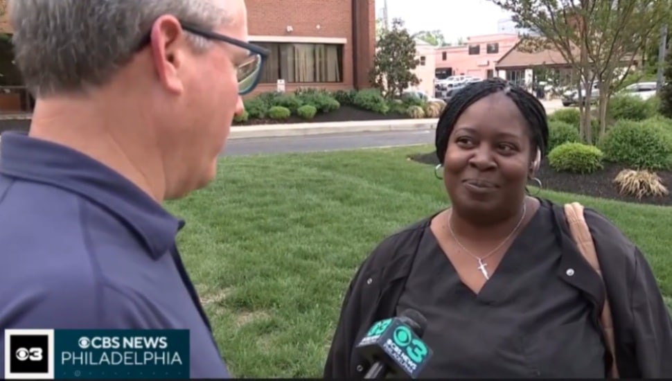 Malisha Eldridge talks about closing a Crozer Health Media facility with CBS News’ Joe Holden.