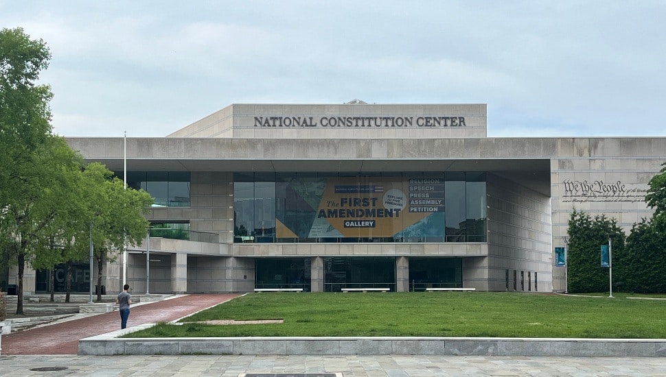 National Constitution Center exterior.