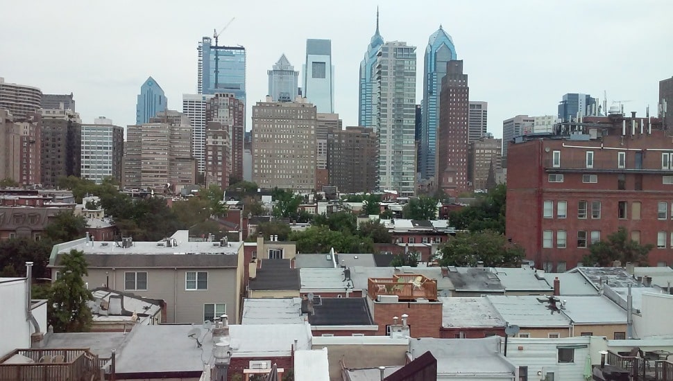 View of Philadelphia.