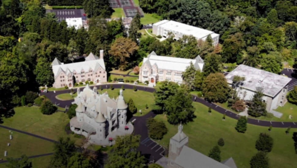 The Rosemont College campus in Rosemont.