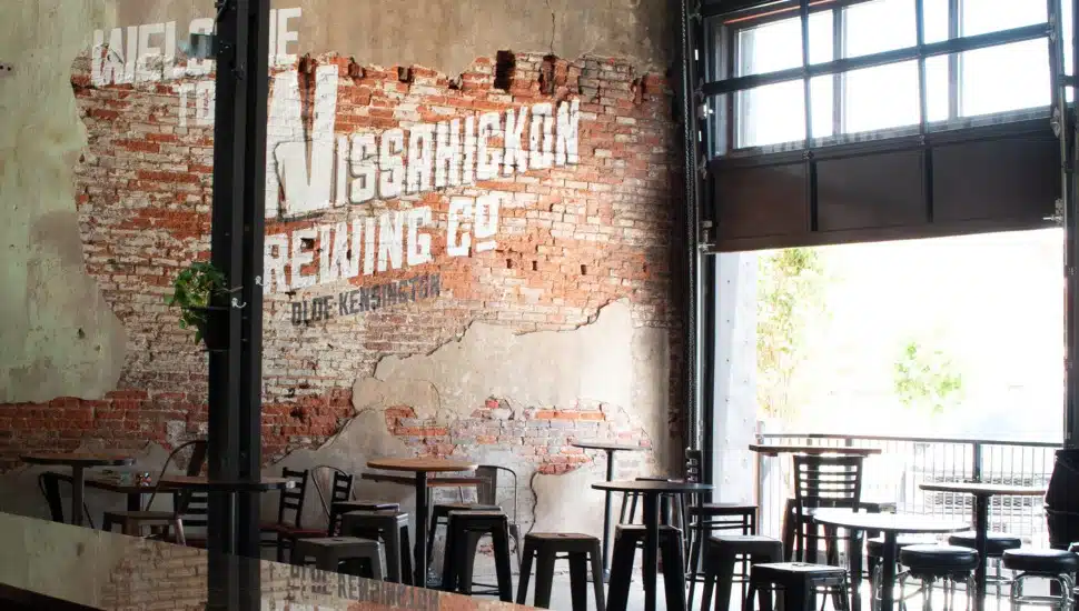 Inside Wissahickon Brewing Company's new Olde Kensington brewery.