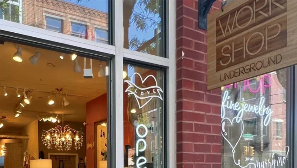Workshop Underground storefront.