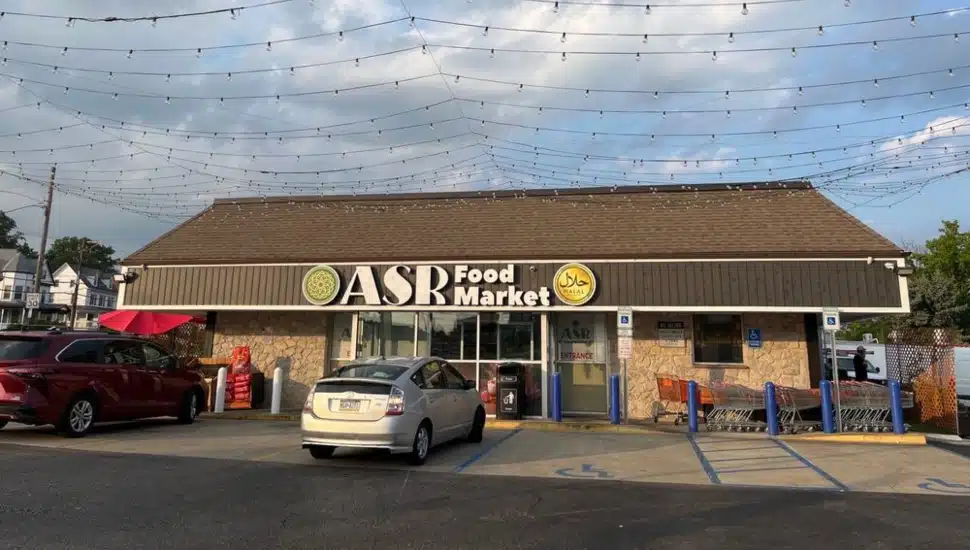 ASR Food Market exterior in Northeast Philadelphia.