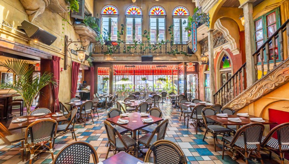 Inside Cuba Libre's Old City location.