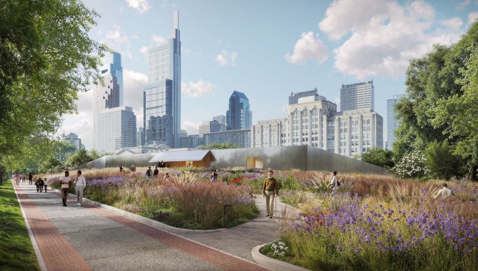 Rendering of Calder Gardens.