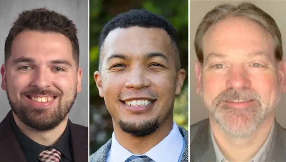 Headshots of new faculty members.
