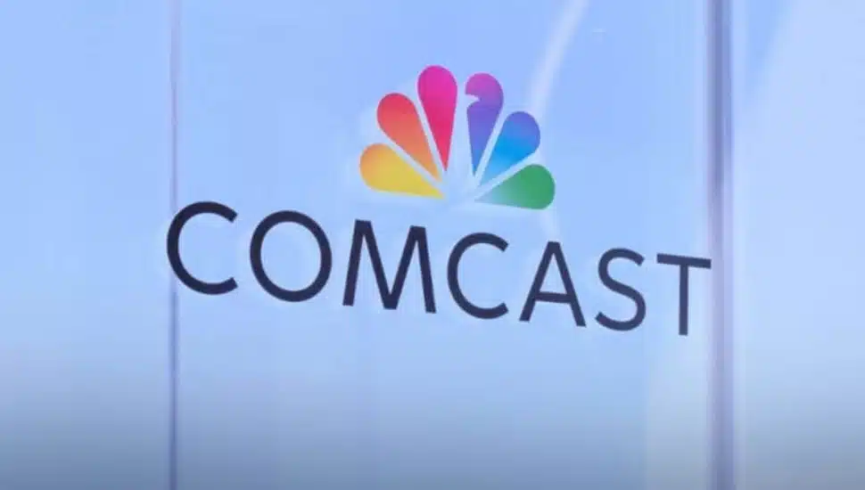 Comcast logo.
