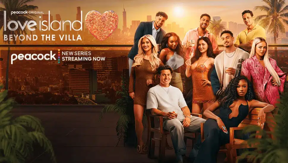 Love Island on Peacock poster.
