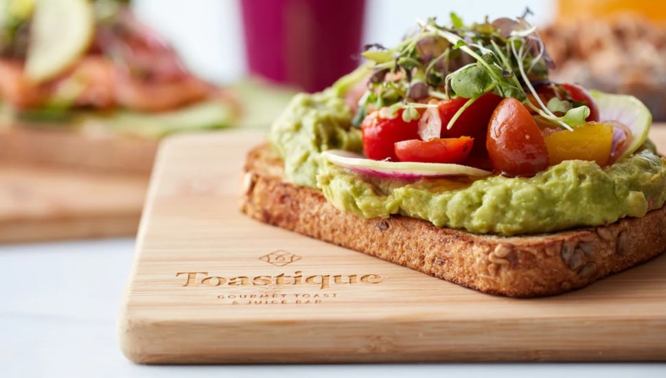 A toast entree at the new toastique restaurant opening in July in Ellis Preserve, Newtown Square.