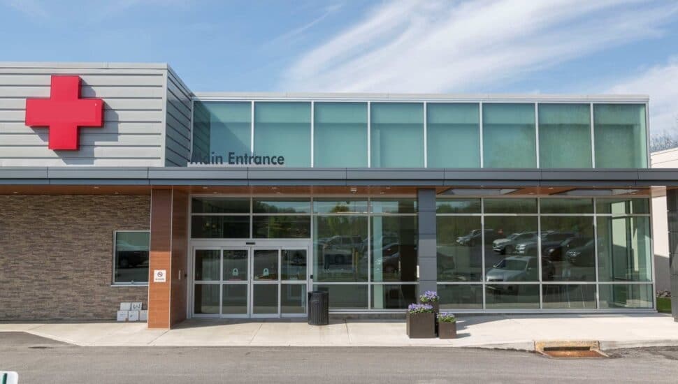 The Crozer Health outpatient center in Broomall.