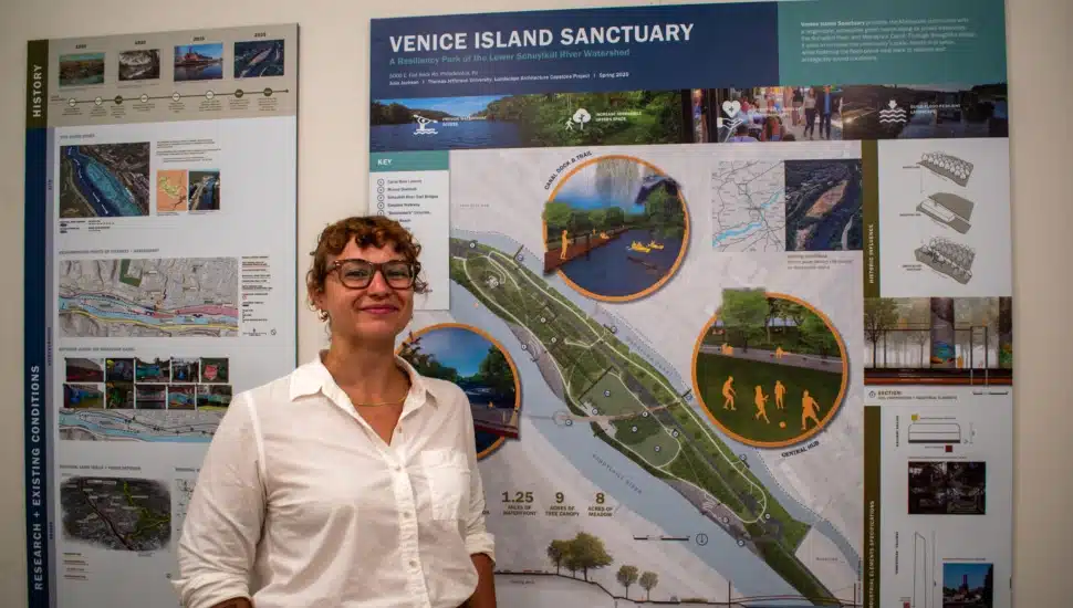 Philly Landscape Designer Proposes Reimagination of Venice Island Paper Mill Site Into Resiliency Park