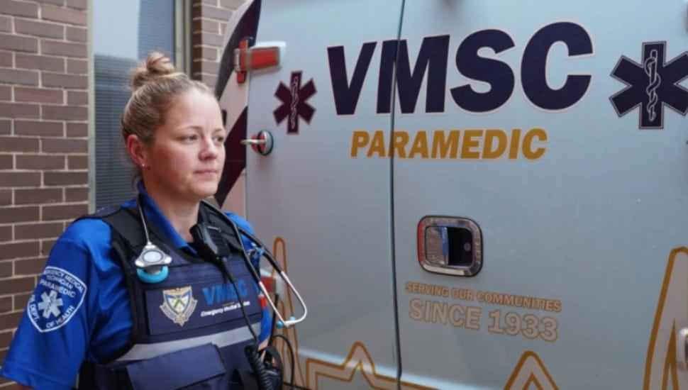 VMSC paramedic Kate Denney