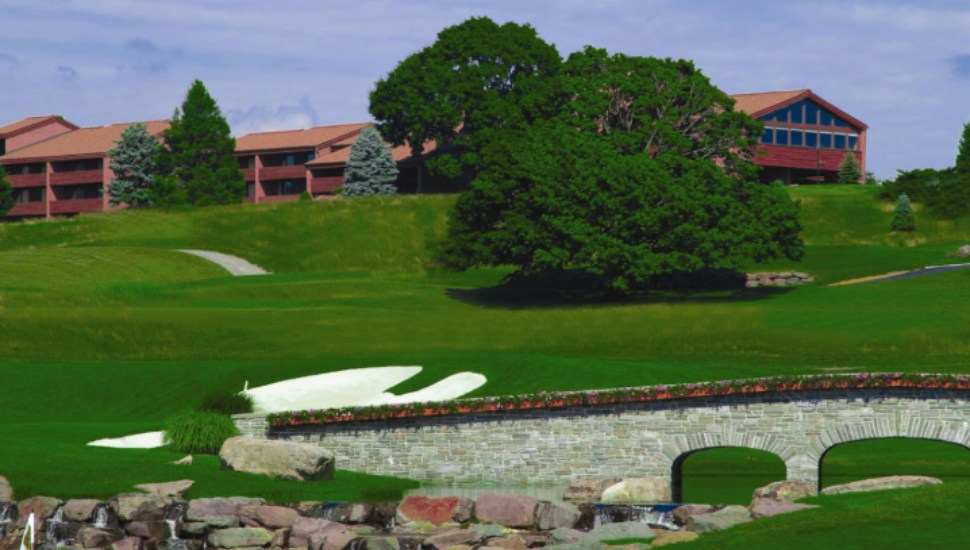 A view of Liberty Hill golf course.