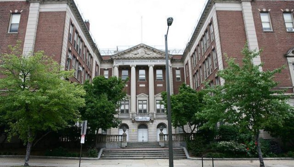 Masterman High School exterior.