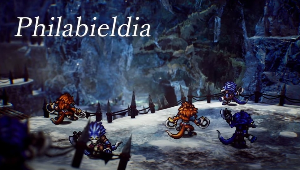 Philabieldia screen in new video game.