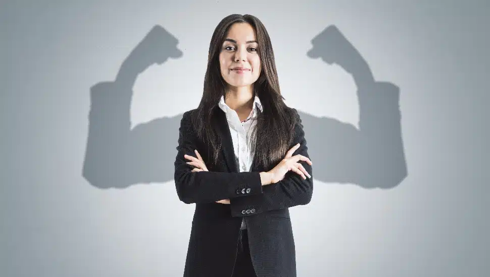 Strong women leader