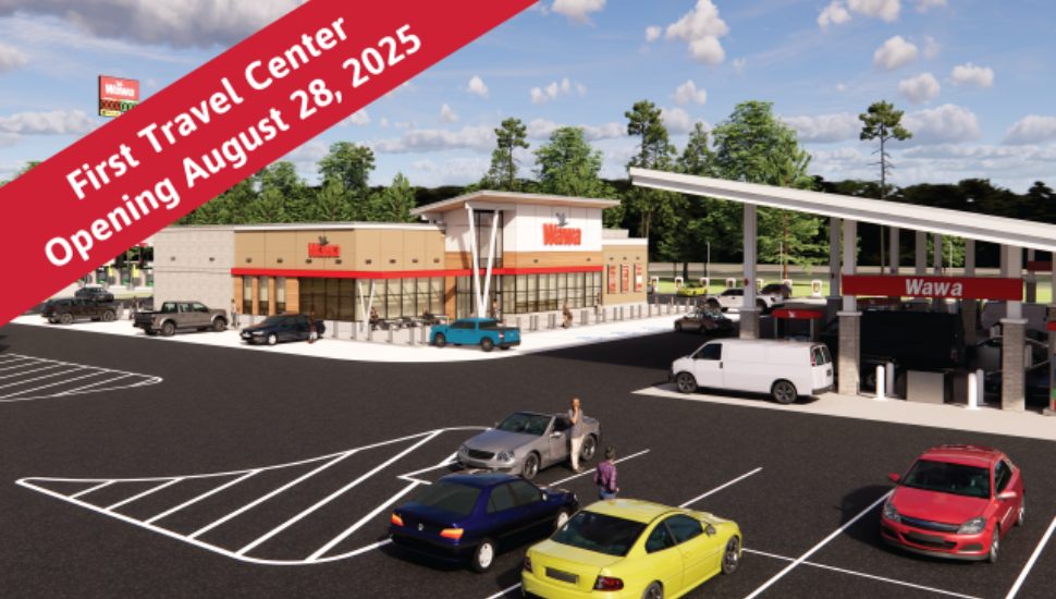 Wawa travel center.