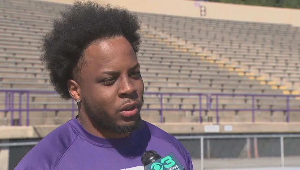 WCU Golden Rams running back Ali Barkley.