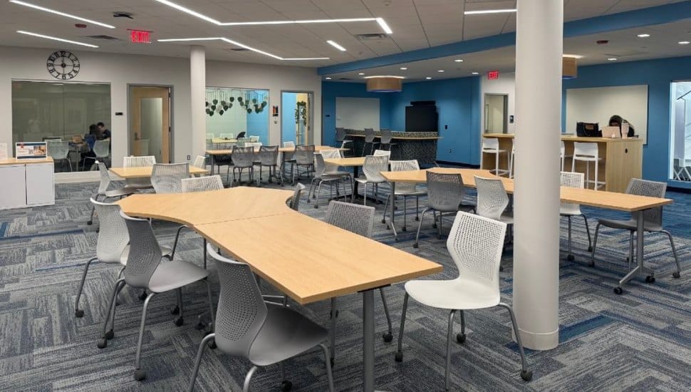 Located on the first floor of the Vairo Building, the newly established Student Academic Success Center is students' go-to destination for academic support at Penn State Brandywine.