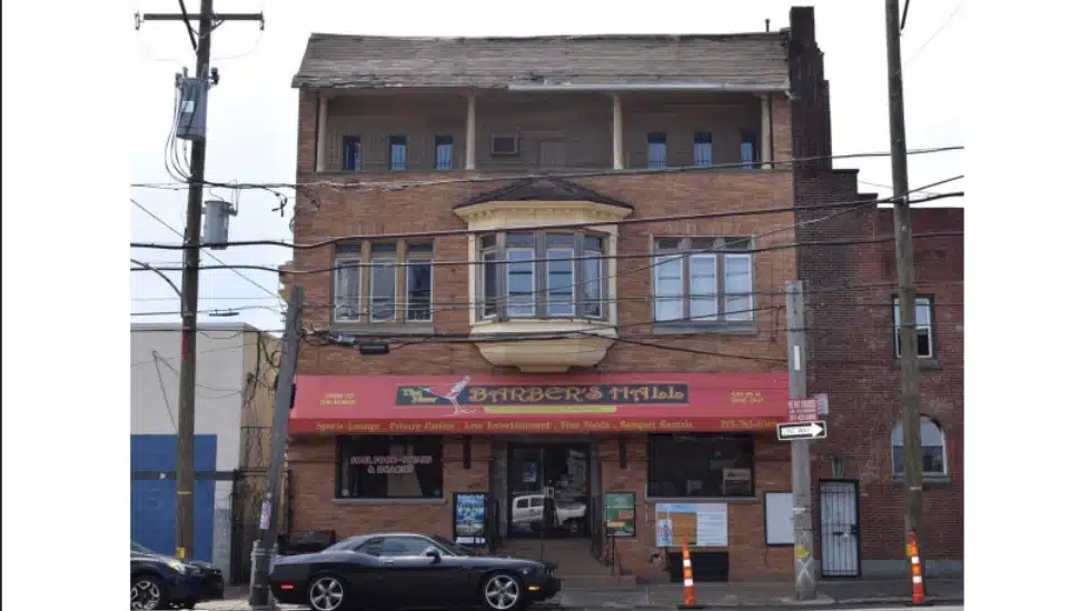 New Barber's Hall exterior.