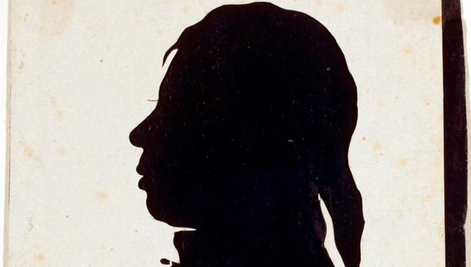 A silhouette.