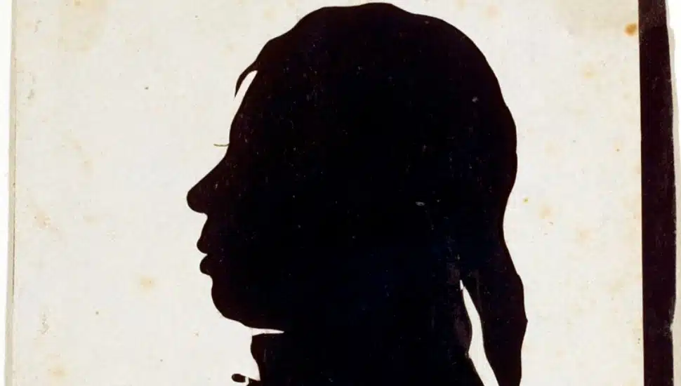 A silhouette.