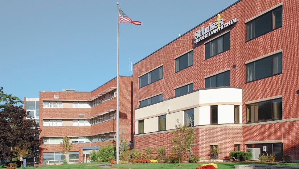 St. Luke’s Hospital Exterior.