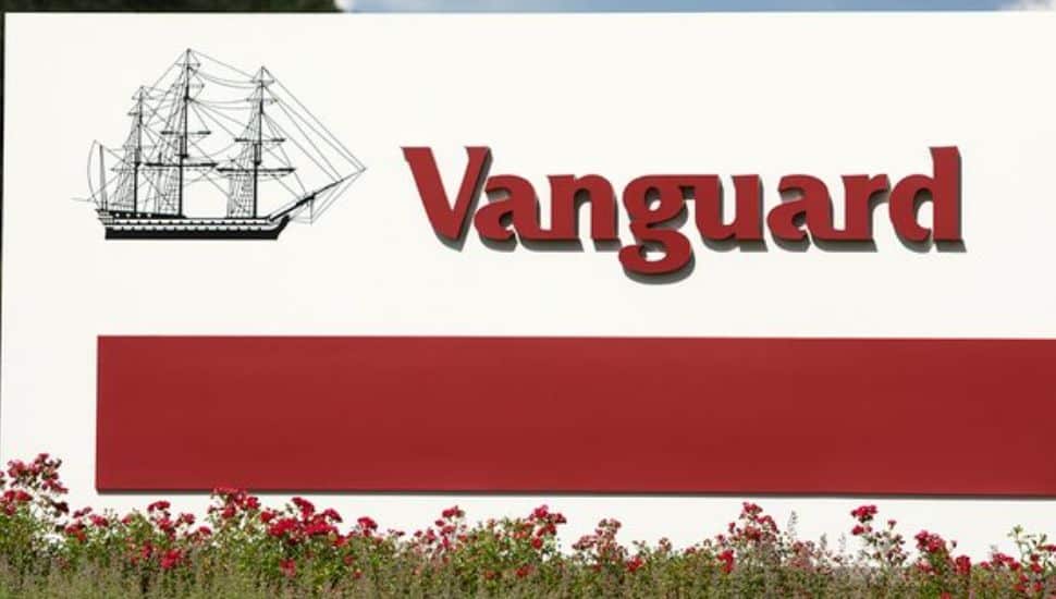 Vanguard Group sign.