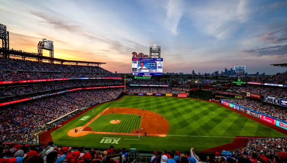 Ballpark beauty shots at Citizens Bank Park in Philadelphia.