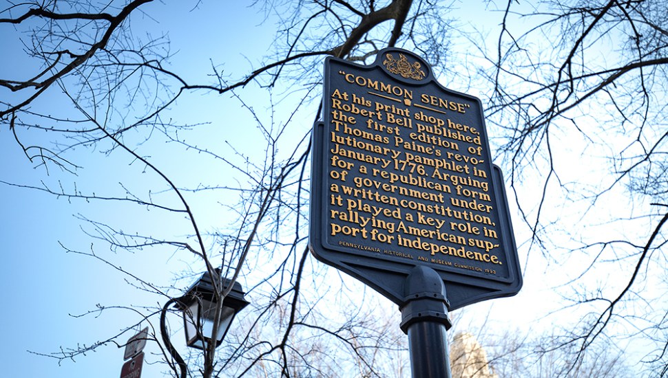 Common Sense Historical Marker.