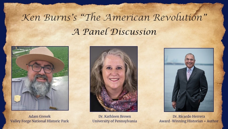 Graphic promoting panel discussion of documentary.