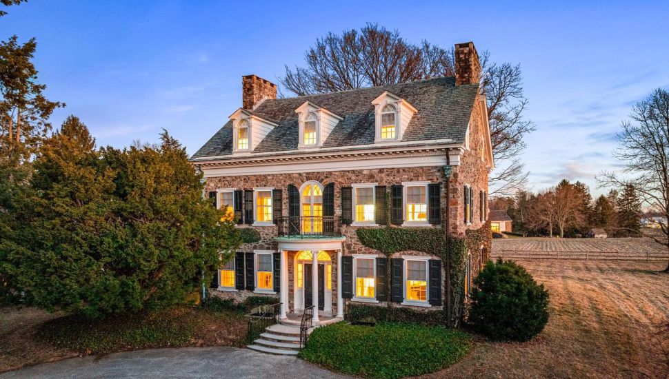A mansion on the Ardrossan Estate in Villanova.