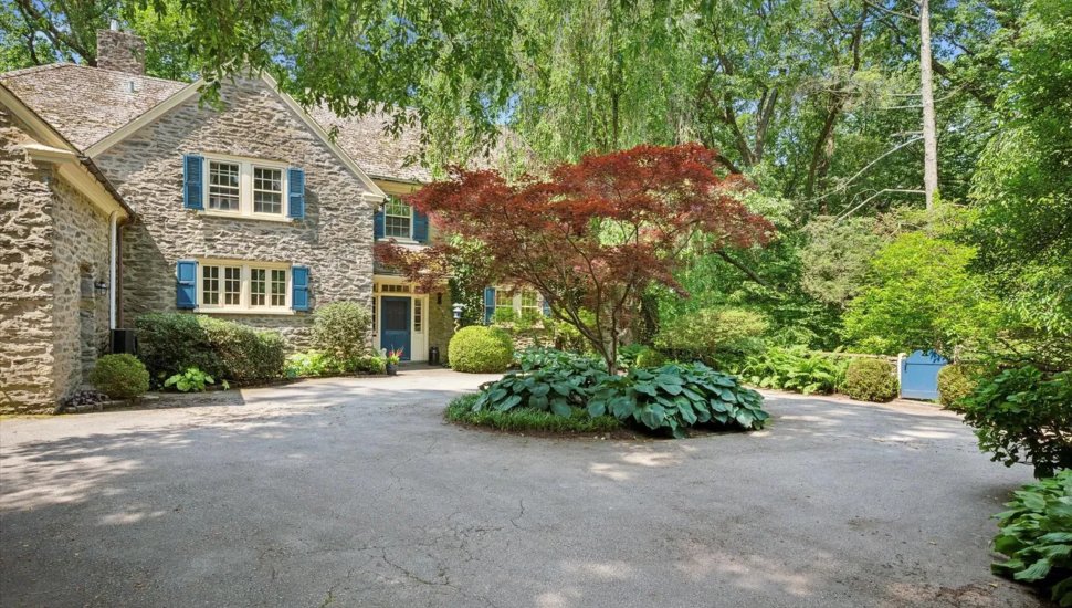 House of the Week: Beautiful Classic Stone Colonial in West Mount Airy