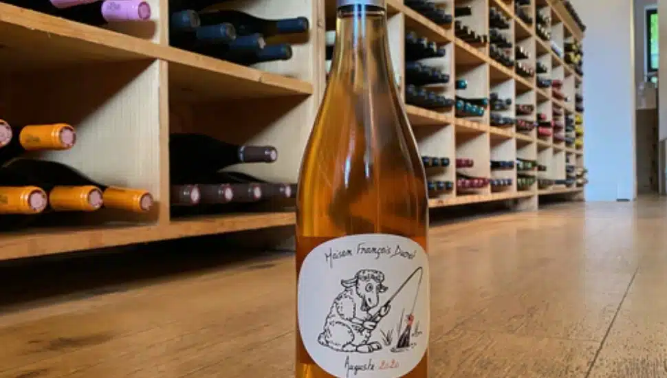 A bottle of Francois Ducrot, "Auguste" VDF 2020.