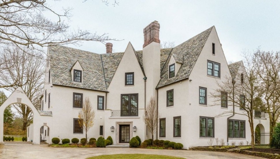 Renovated Chestnut Hill Estate with Marble Baths, Infrared Sauna Listed At $4.25 Million