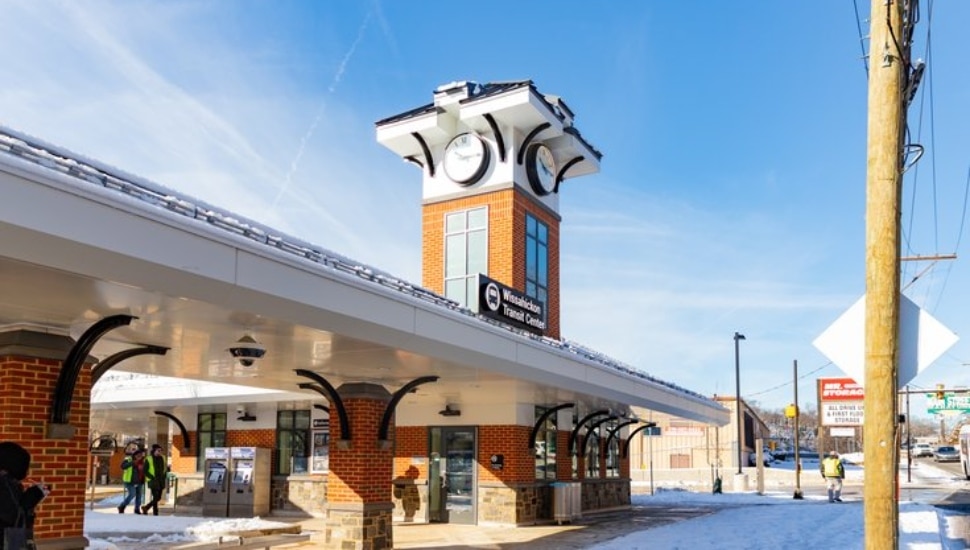 Wissahickon Transit Center rendering.