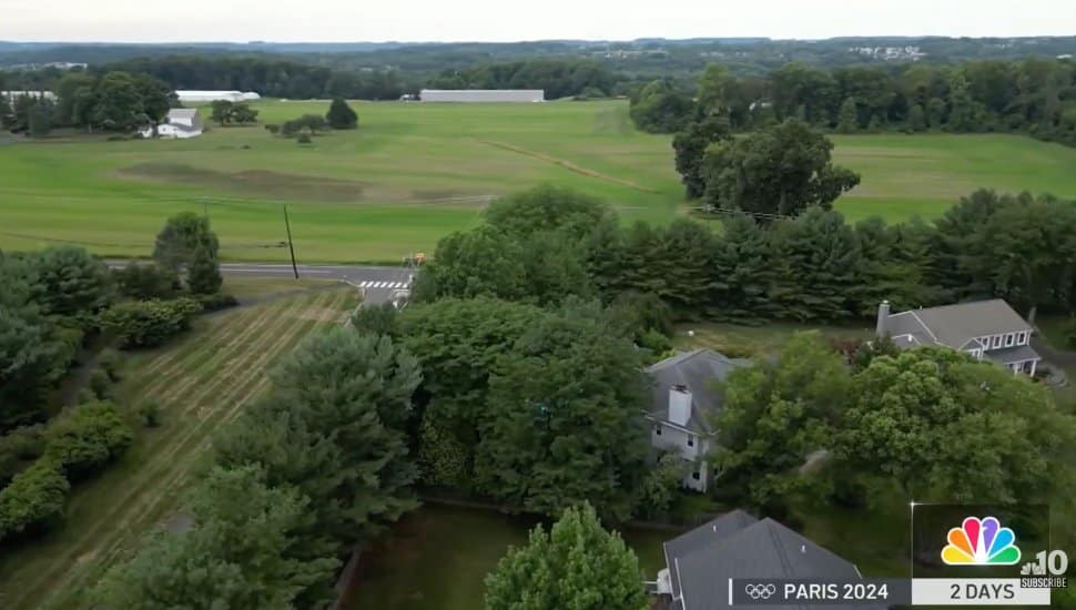 Undeveloped land where the Buckingham warehouse was going to be constructed.